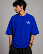 Men’s VK18 Graphic DTF Printed Oversized T-shirt - Image 4
