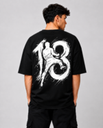 Men’s VK18 Graphic DTF Printed Oversized T-shirt - Image 5
