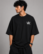 Men’s VK18 Graphic DTF Printed Oversized T-shirt - Image 6