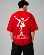 Men’s Michael Jackson Dancer Graphic DTF Printed Oversized T-shirt - Image 3