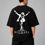 Men’s Michael Jackson Dancer Graphic DTF Printed Oversized T-shirt