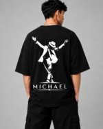 Men’s Michael Jackson Dancer Graphic DTF Printed Oversized T-shirt