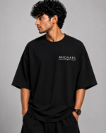 Men’s Michael Jackson Dancer Graphic DTF Printed Oversized T-shirt - Image 2